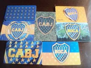 Siete Viejas Tarjetas Telefono Boca Juniors Diferentes Futbo