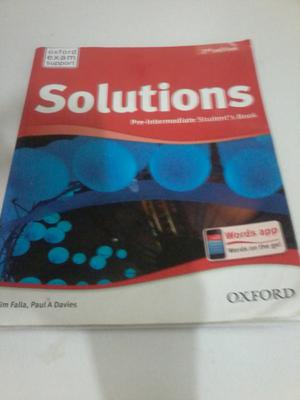 Solution Pre -Intermediate Student's Book 2 ND Edition