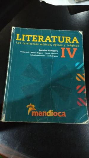 libro literatura 4 editorial mandioca