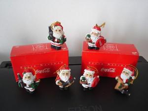 Adornos Ceramica Papa Noel Coca Cola