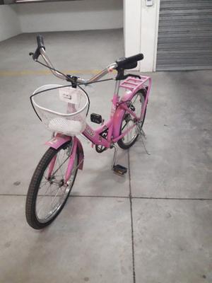 Bicicleta niña rodado 20