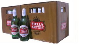 Cajon Cerveza Stella Con Envases