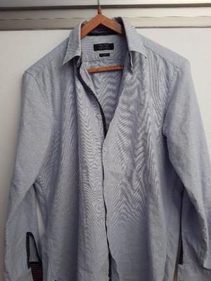 Camisa sport Zara Man talle 38 Tailored Fit