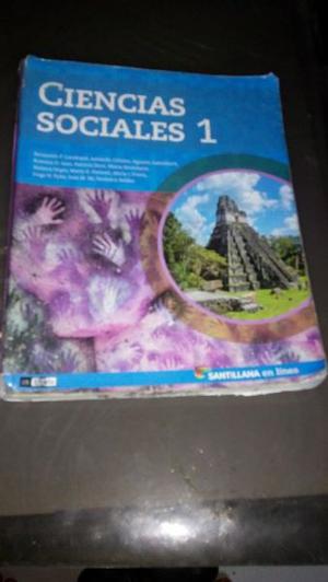 Ciencias Sociales 1 Santillana en Linea