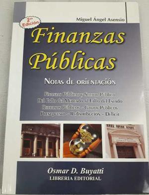 Finanzas Públicas. 2a Edición Miguel Angel Asensio