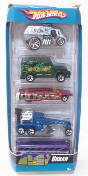 Hot Wheels 5 Gift Pack Urban 