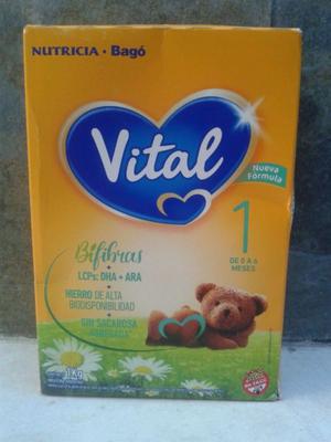 Leche Vital 1 Nutricia Bagó en caja cerrada 1 Kg