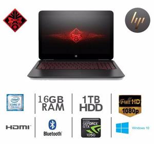 Notebook Gamer Hp Omen Core I7 16gb 250 Ssd 1tb 15.6 Full Hd