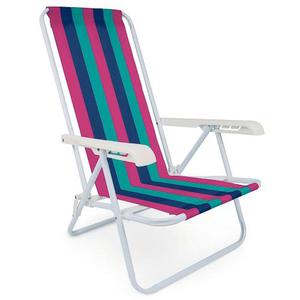 Reposera 4 Posiciones Mor Silla Playera Playa Camping Jardin