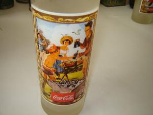 Vaso Coca Cola Esmerilado Edicion Memorabilia