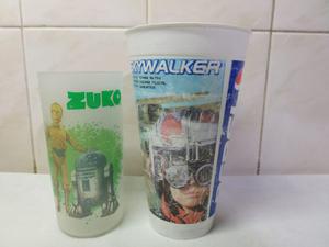 Vasos Star Wars Pepsi + Zuko Lote X 2