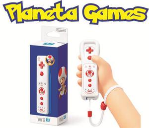 Wii Remote Plus U Edicion Limitada Toad Caja Cerrada