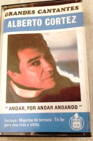 cassette Alberto Cortez "Andar por andar andando"