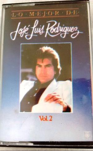 cassette Jose Luis Rodriguez "Lo mejor de J.L.R" vol.2