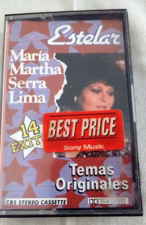 cassette Maria Martha Serra Lima "Estelar"
