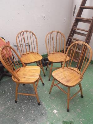 sillas de madera Windsor