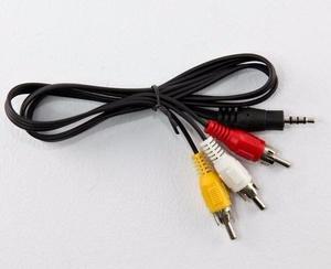 Cable Audio Stereo Video 3.5mm Plug A 3 Rca Av Compuesto