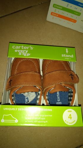 Carter's Zapatos Zapatillas Bebé Niño Niña Nuevos En Caja