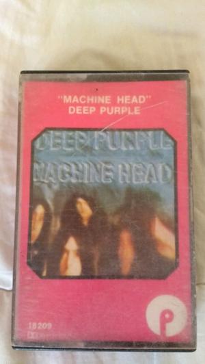 Cassette original de Deep Purple "Machine Head"