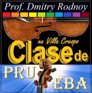 Cello Clase De Prueba con el Prof. Dmitry Rodnoy +