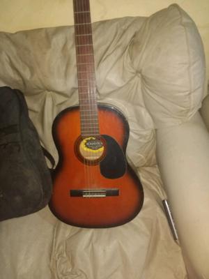 Guitarra criolla con funda