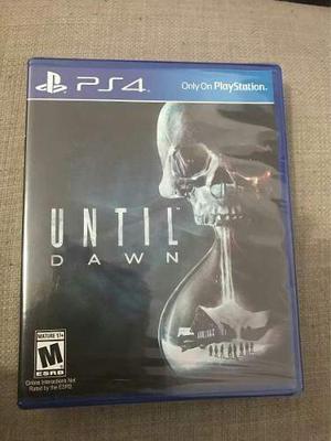 JUEGO Until Dawn para PS4 PlayStation 4 Fisico Nuevo Cerrado