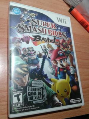 Juego Wii Super Smash Bros Brawl Original Nintendo