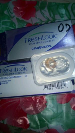 Lentes de contacto Freshlook graduado 2 y 1,75