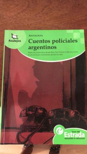Libro Cuentos Policiales Argentinos - Estrada
