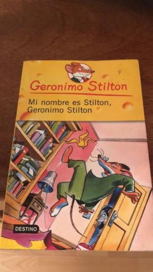 Libro Mi nombre es Stilton, Gerónimo Stilton