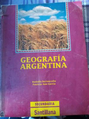 Libro geografia Argentina