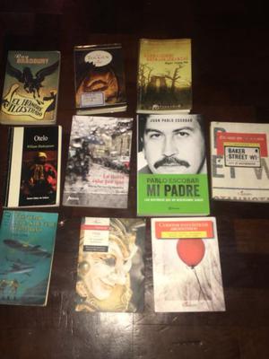 Lote de 10 libros