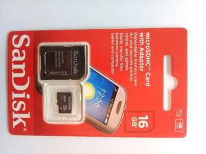 Memoria Sandisk 16gb micro sd