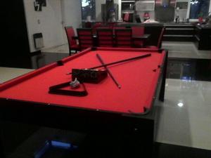 Mesa de pool y ping pong reversible