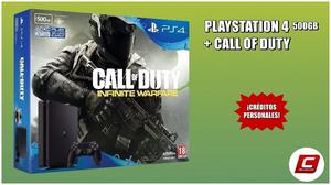 PLAYSTATION 4 SLIM PS4 + CALL OF DUTY