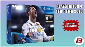 PLAYSTATION 4 SLIM PS4 + FIFA 18
