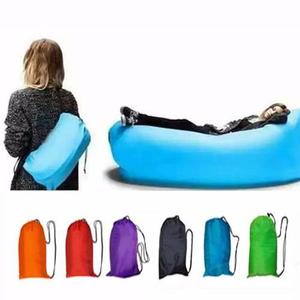 Sillon Puff Sofa Inflable Bolso Regalo Camping Pileta Playa