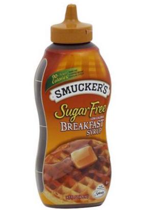 Syrope Smuckers breakfast sugar free/ sin azúcar