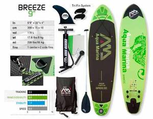 Tabla Sup Standup Paddle Surf Breeze Inflable-c/ Accesorios!