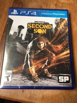 inFAMOUS Second Son para PlayStation 4 Original Nuevo Fisico
