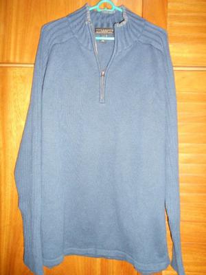 pullovers azul grisaceo T.X.L
