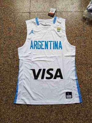 Camiseta Basquet Argentina Titular Y Suplente  Original