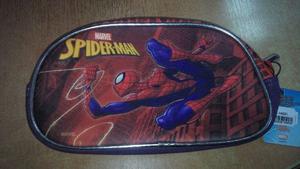 Cartucheras Spiderman 3d de neoprene NUEVAS y originales.