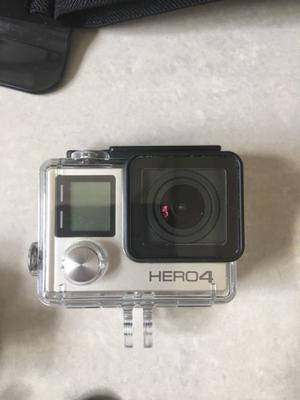 GoPro hero4 silver con equipo