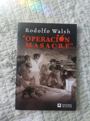 Libro operación masacre