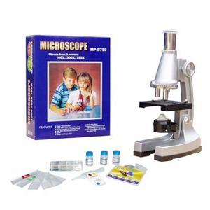 Microscopio Didactico 750x Con Accesorios Para Aprender