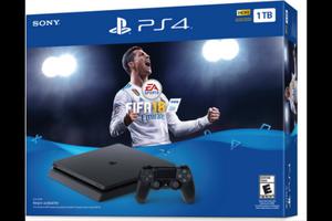 PS4 SLIM 1TB + FIFA 18 ¡¡¡¡¡¡NUEVA!!!!!!