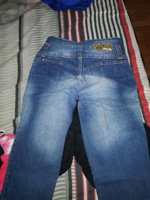 Vendo jeans 34 tiro alto