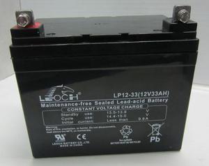 Bateria Agm 12vcc 33ah Leoch Battery