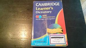 Cambridge Learner 's Dictionary 3 Edition Cambridge